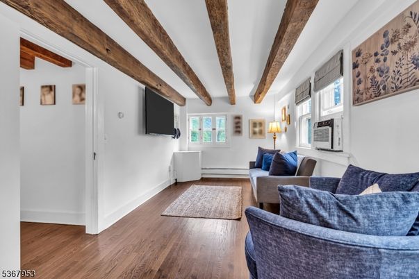 Interior, Living room, Wooden Beams, Wood Texture Flooring