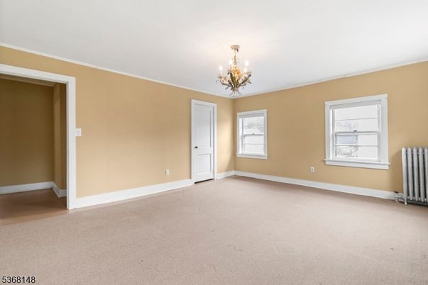 Chandelier, Empty room, Interior