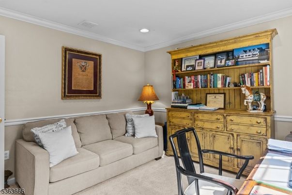 Home Office, Interior, Recessed Lighting