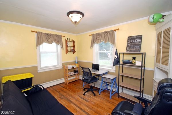 Home Office, Interior, Wood Texture Flooring