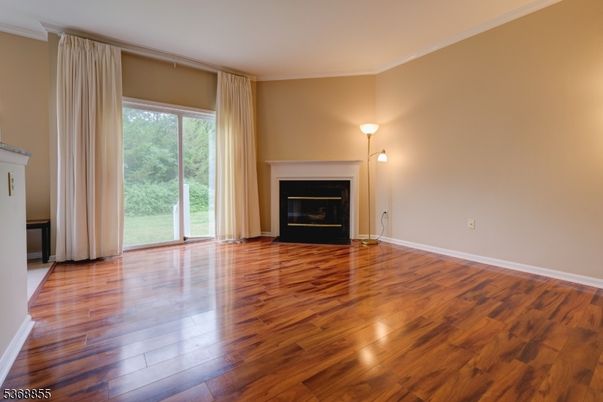 Empty room, Fireplace, Interior, Wood Texture Flooring
