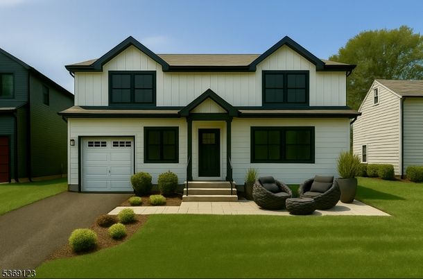 Attached, Exterior, Facade, Farmhouse