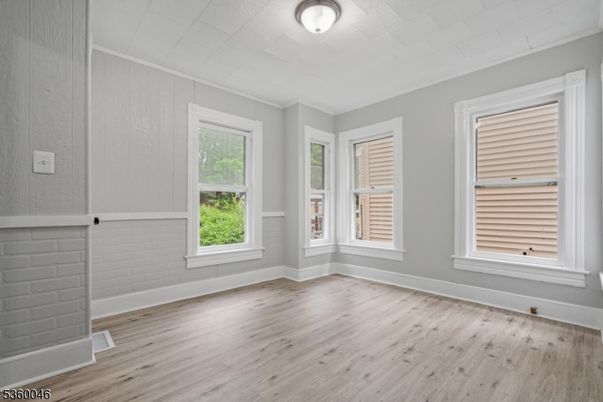 Empty room, Interior, Wood Texture Flooring