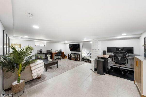 Home Office, Interior, Living room, Recessed Lighting