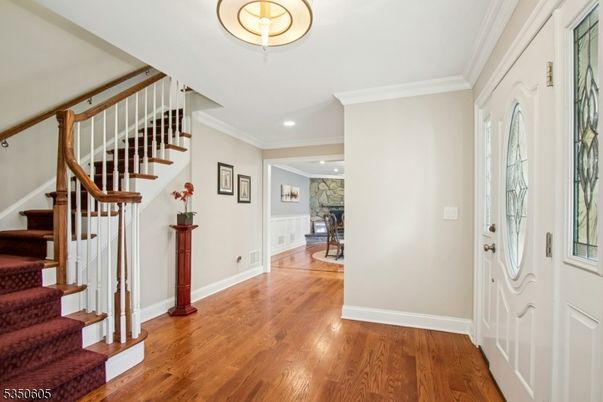 Fireplace, Interior, Recessed Lighting, Wood Texture Flooring