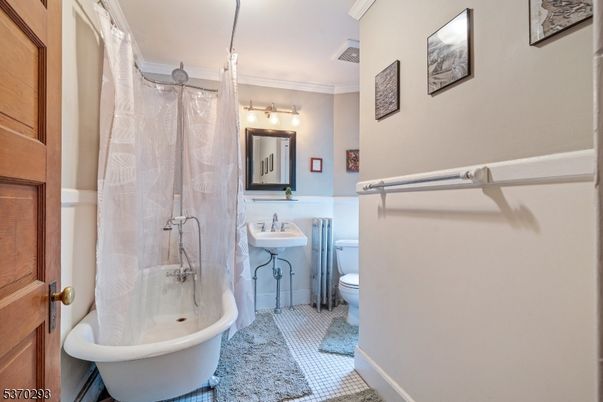 Bathroom, Dual Sink Vanities, Free Standing Baths, Glass Shower, Interior