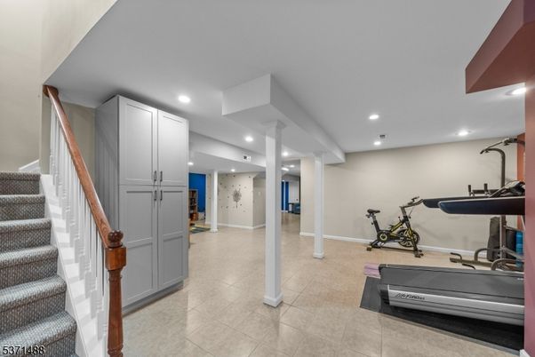 Fitness Equipment, Interior, Recessed Lighting