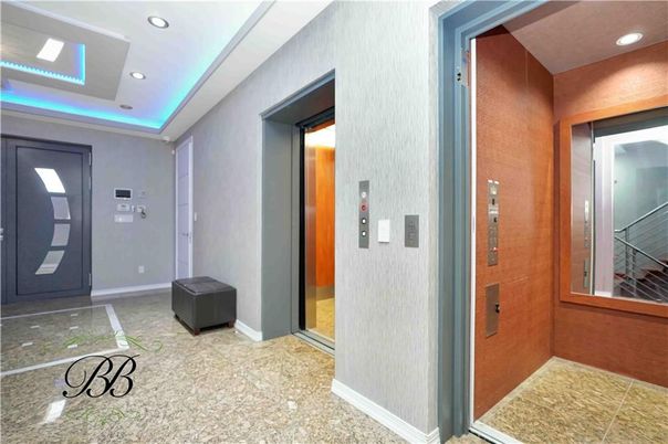 Elevator, Interior, Recessed Lighting