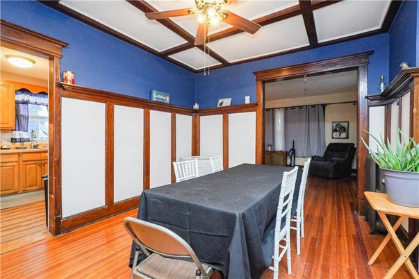 Dining room, Interior, Wood Texture Flooring