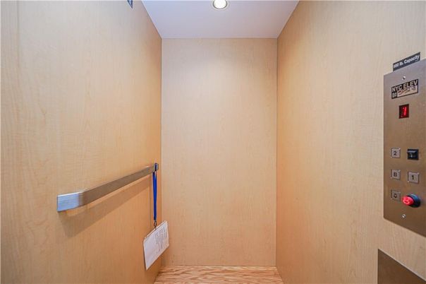 Elevator, Interior, Recessed Lighting