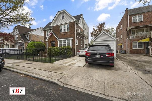 Detached Garage, Exterior, Facade, Brick Facade, Tudor Revival