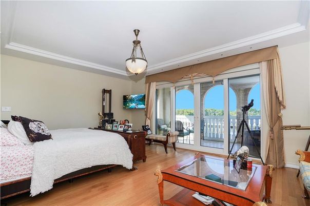 Bedroom, Interior, Water, Wood Texture Flooring