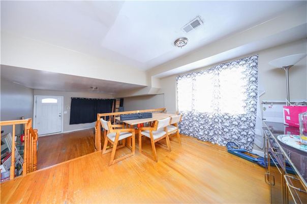 Dining room, Interior, Wood Texture Flooring