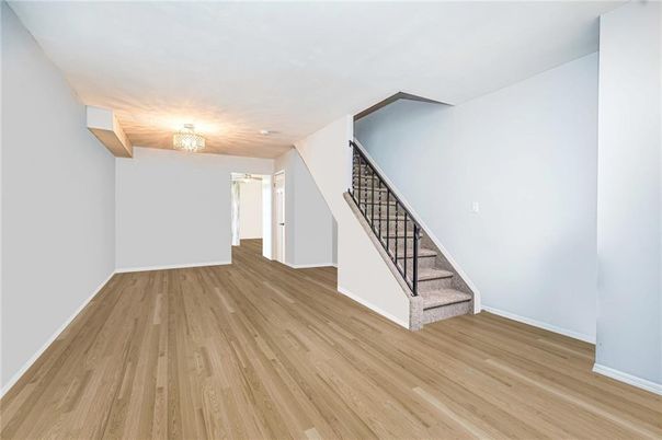 Empty room, Interior, Wood Texture Flooring