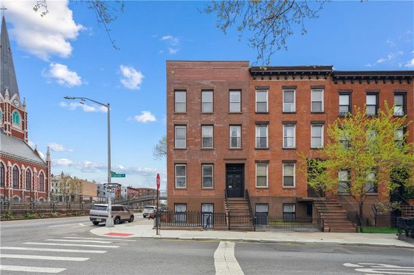 Exterior, Facade, Brick Facade, Condo Building