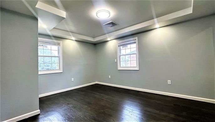 Empty room, Interior, Wood Texture Flooring