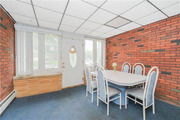 Dining room, Interior, Stone Walls