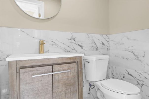 Bathroom, Interior, Marble Walls