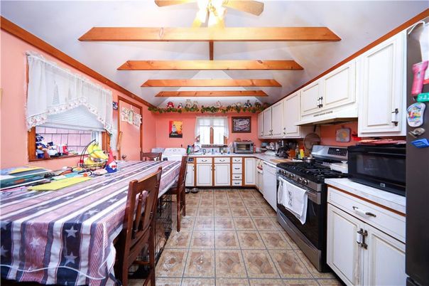 Interior, Kitchen, Wooden Beams