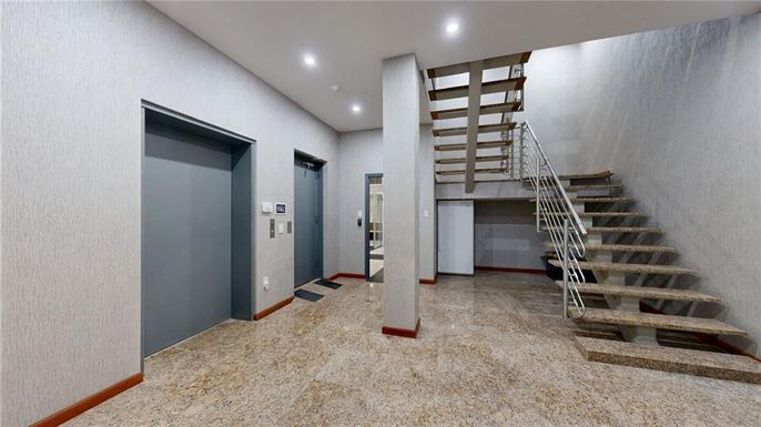 Elevator, Interior, Recessed Lighting