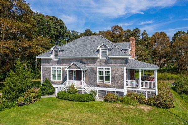 Backyard, Exterior, Facade, Cape Cod