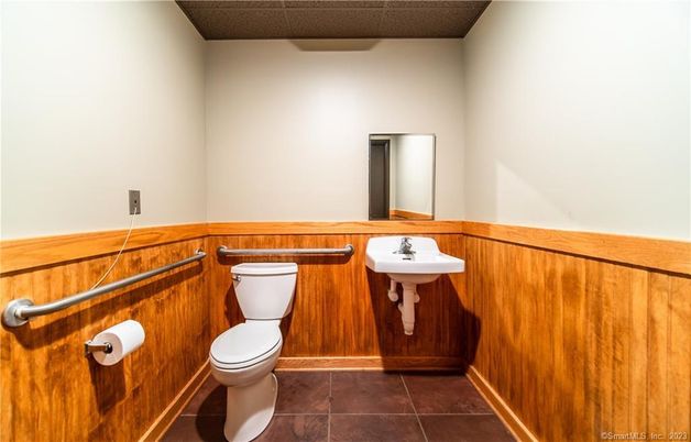 Bathroom, Interior, Wooden Walls