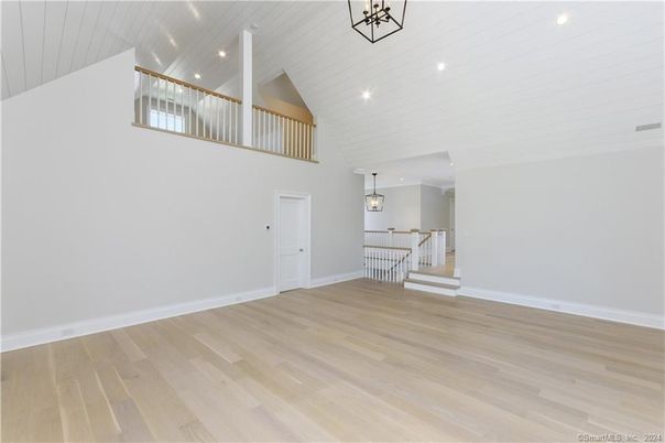 Interior, Pendant Lights, Recessed Lighting, Wood Texture Flooring