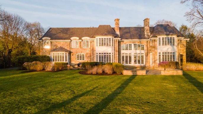 Backyard, Exterior, Facade, French Provincial