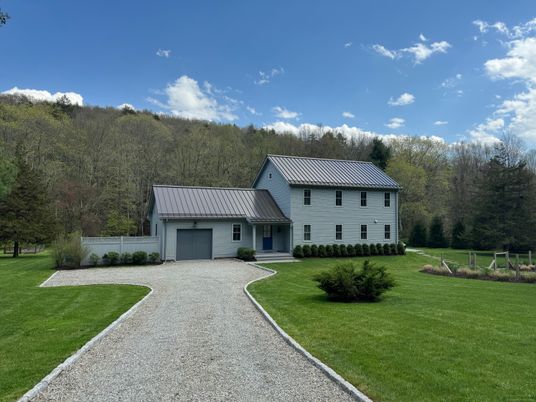 Attached, Backyard, Exterior, Facade, Farmhouse