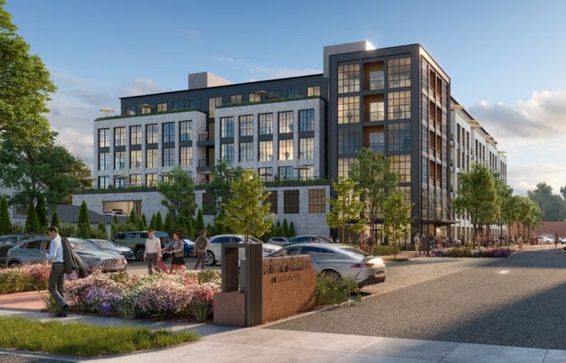 Exterior, Facade, Condo Building