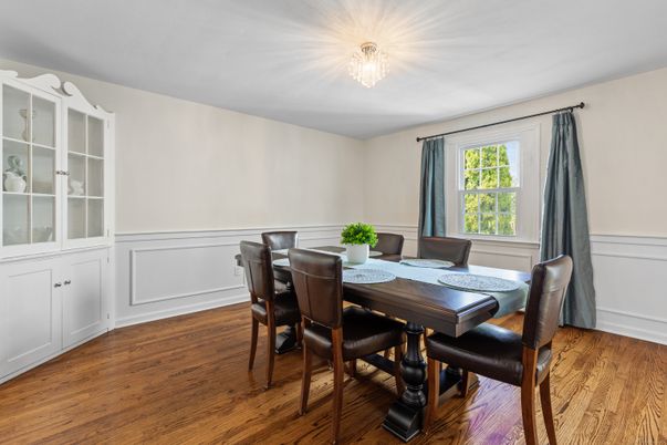Dining room, Interior, Wood Texture Flooring