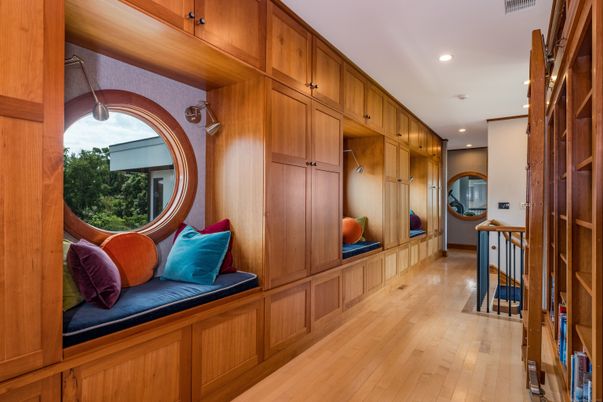 Interior, Recessed Lighting, Wood Texture Flooring