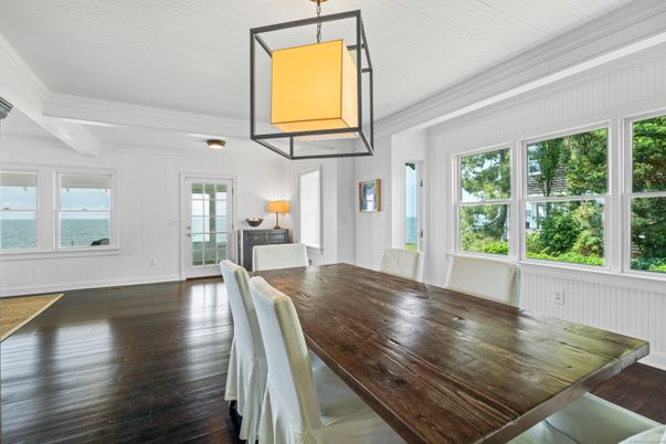 Dining room, Interior, Water, Wood Texture Flooring