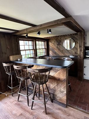 Interior, Wooden Beams, Wood Texture Flooring, Wooden Walls