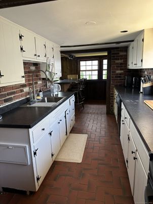 Interior, Kitchen, Stone Walls