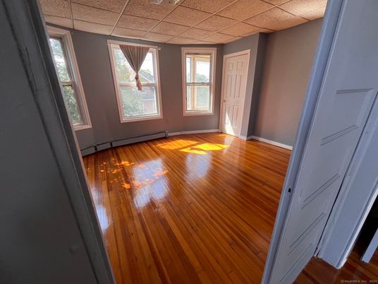 Empty room, Interior, Wood Texture Flooring