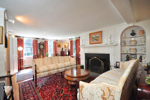 Fireplace, Interior, Living room, Piano