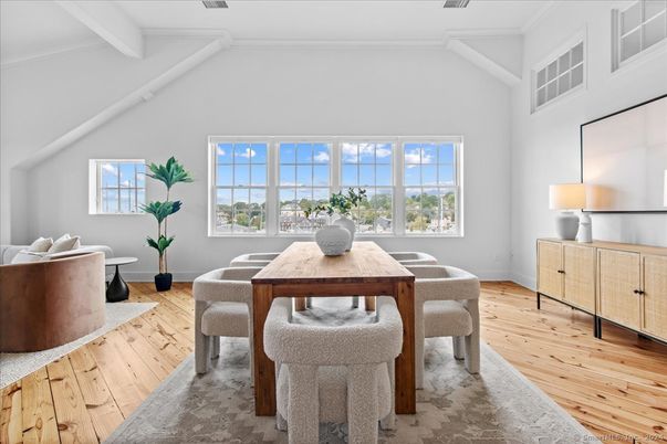Dining room, Interior, Wood Texture Flooring