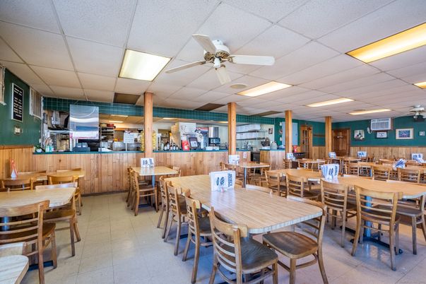 Dining room, Interior, Recessed Lighting, Wooden Walls