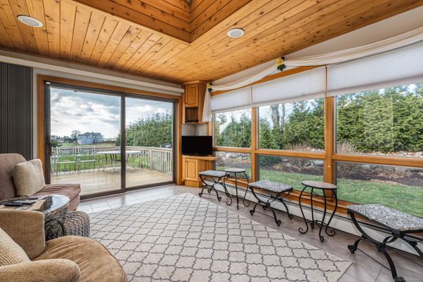 Interior, Recessed Lighting, Sun Room, Wooden Ceilings