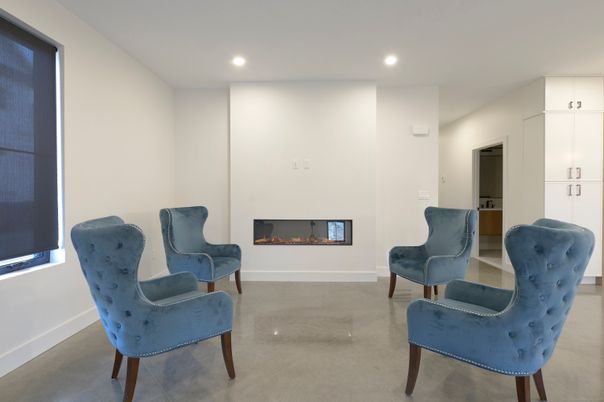 Fireplace, Interior, Recessed Lighting