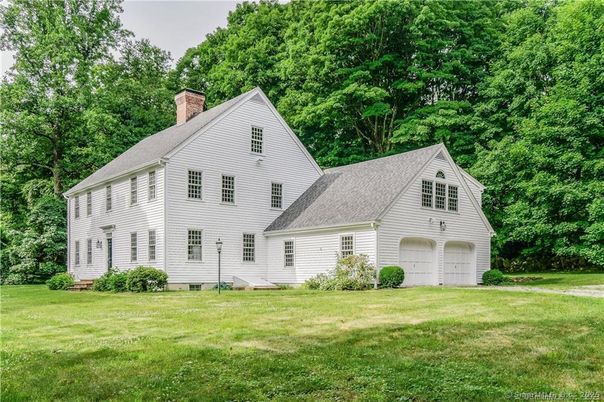 Attached, Backyard, Exterior, Facade, Farmhouse