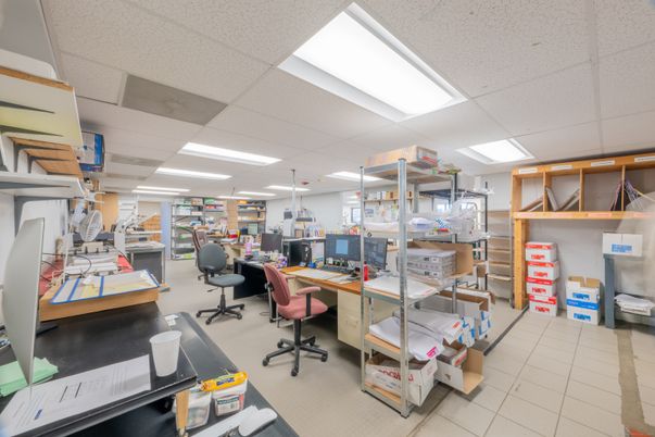Home Office, Interior, Recessed Lighting