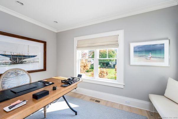 Home Office, Interior, Wood Texture Flooring