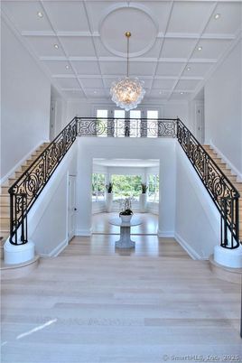 Chandelier, Interior, Recessed Lighting, Wood Texture Flooring