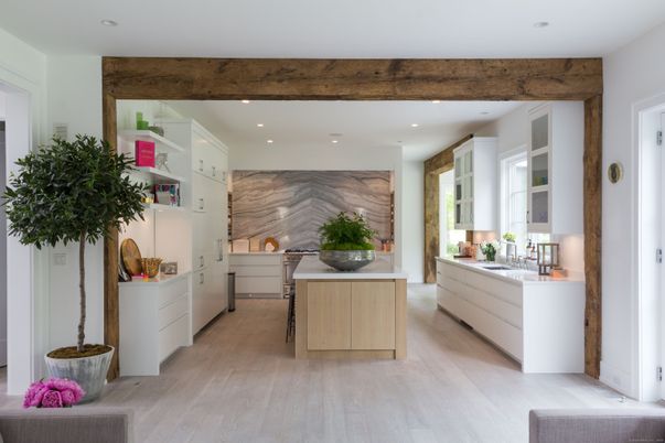 Interior, Marble Walls, Recessed Lighting