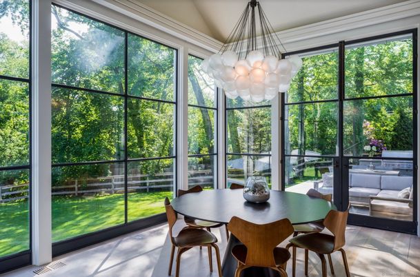Chandelier, Dining room, Interior