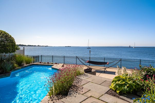 Exterior, Lake, Pool