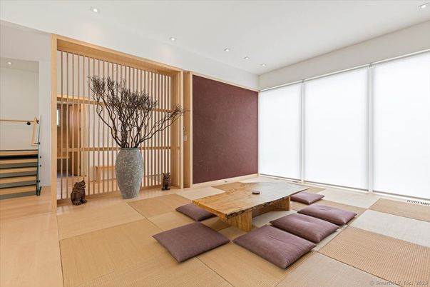Interior, Recessed Lighting, Wood Texture Flooring