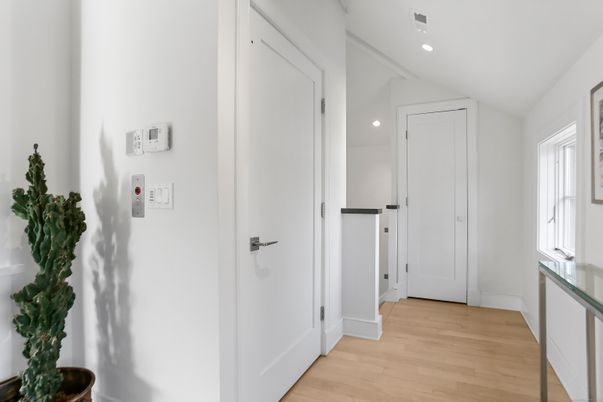 Elevator, Interior, Recessed Lighting, Wood Texture Flooring